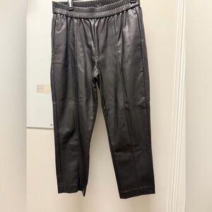 Ann Taylor Women’s Faux leather Black Dress Pants